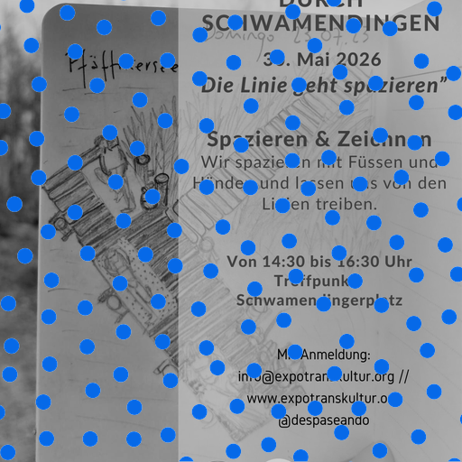 Spazieren & Zeichnen – Spaziergänge durch Schwamendingen
