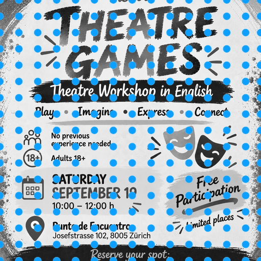 Theatre Games workshop - When was the last time you played?